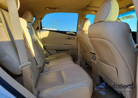 2012 Lexus Rx 350 из США, поврежденный, VIN JTJBK1BA5C2446424